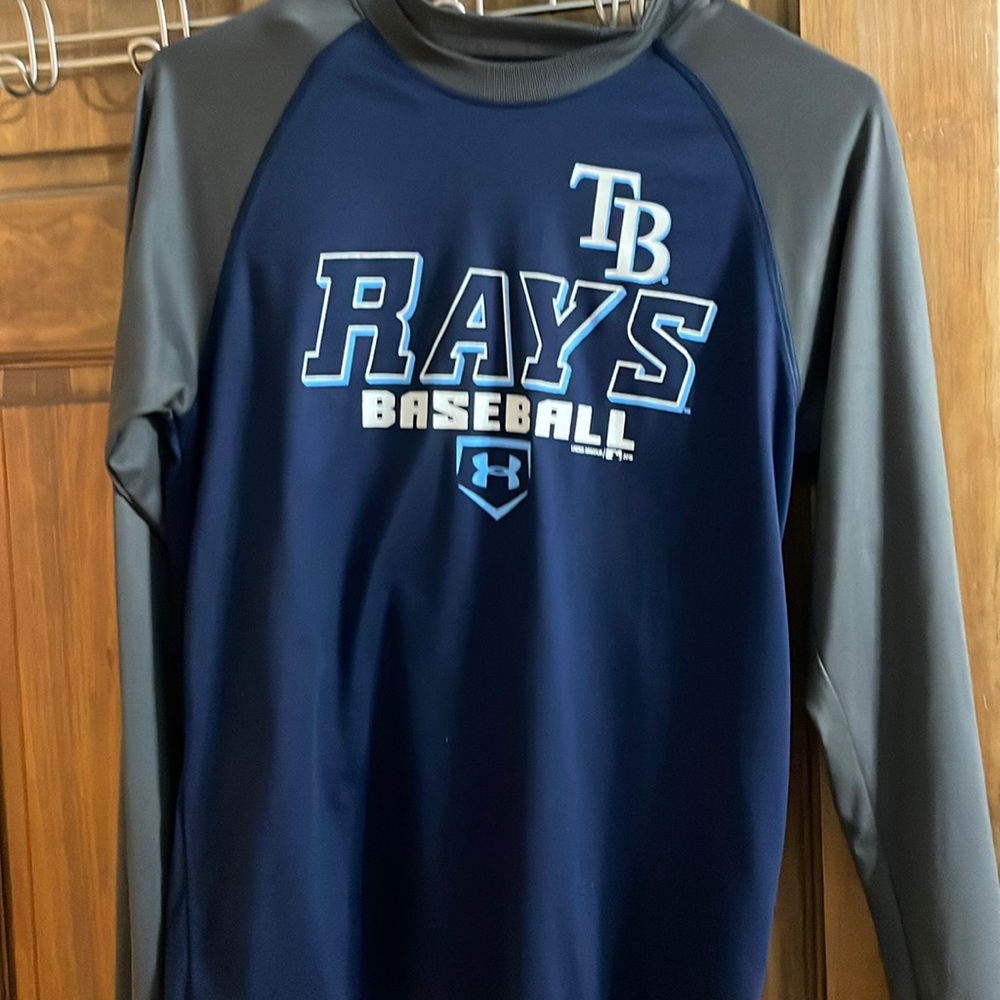 Under Armour YL long sleeve Tampa Rays shirt